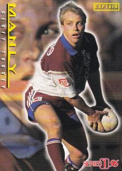 1996 Dynamic ARL Series 1 - Captain Cards #C8 Geoff Toovey Front